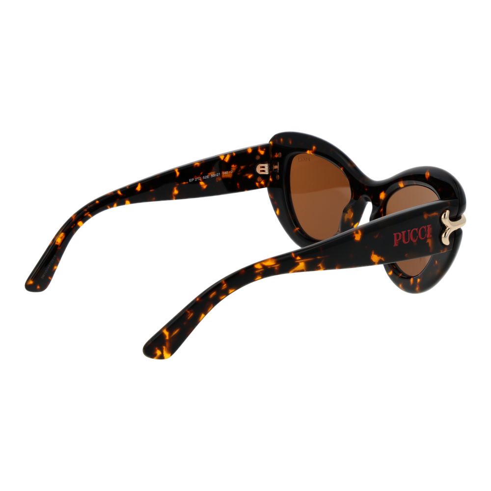 Elevate your style with Emilio Pucci Multicolor Acetate Sunglasses, a luxurious blend of artistry and sophistication, designed for the discerning individual who embraces elegance.