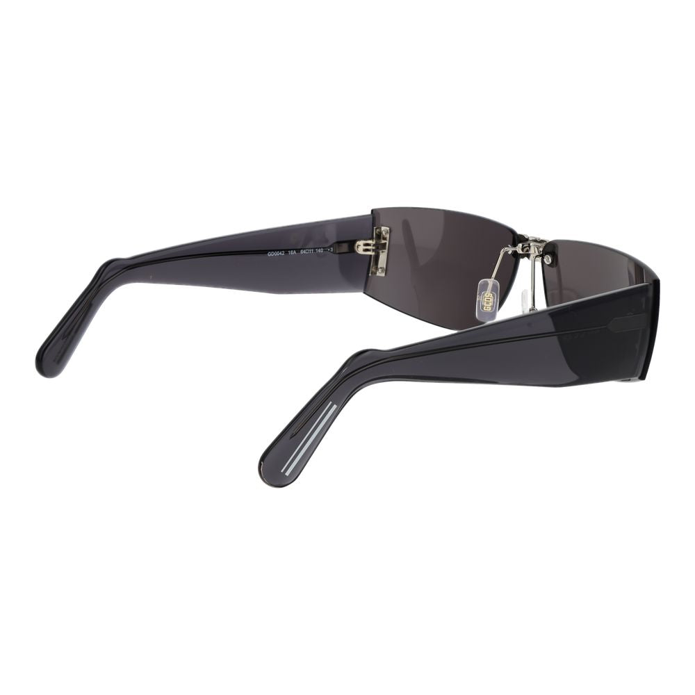 GCDS Black Plastic Sunglasses - Timeless Luxury Accessory