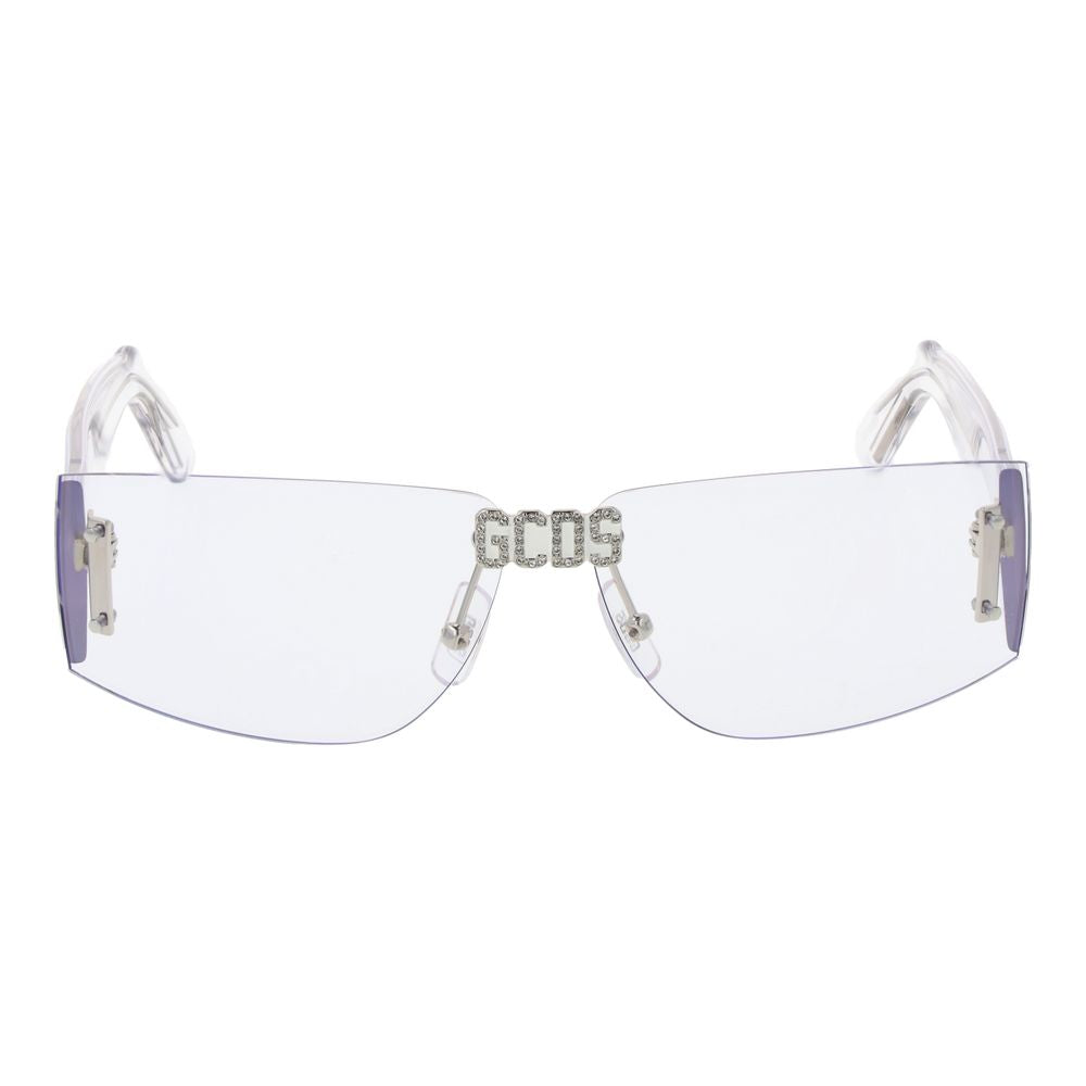 GCDS Transparent Plastic Sunglasses - Elevate Your Elegance