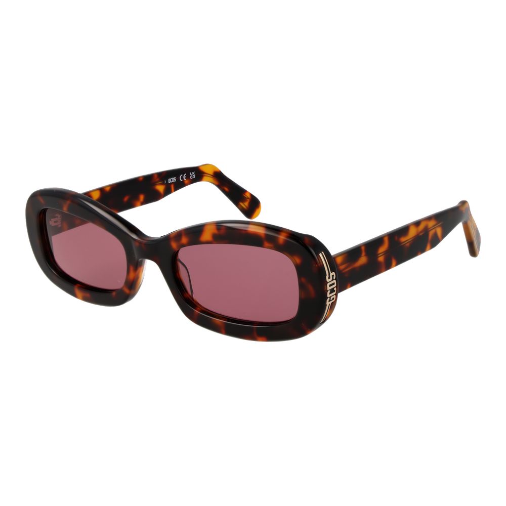 GCDS Brown Plastic Sunglasses - Unisex Luxury Fashion Statement
