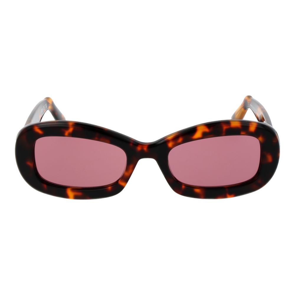 GCDS Brown Plastic Sunglasses - Unisex Luxury Eyewear