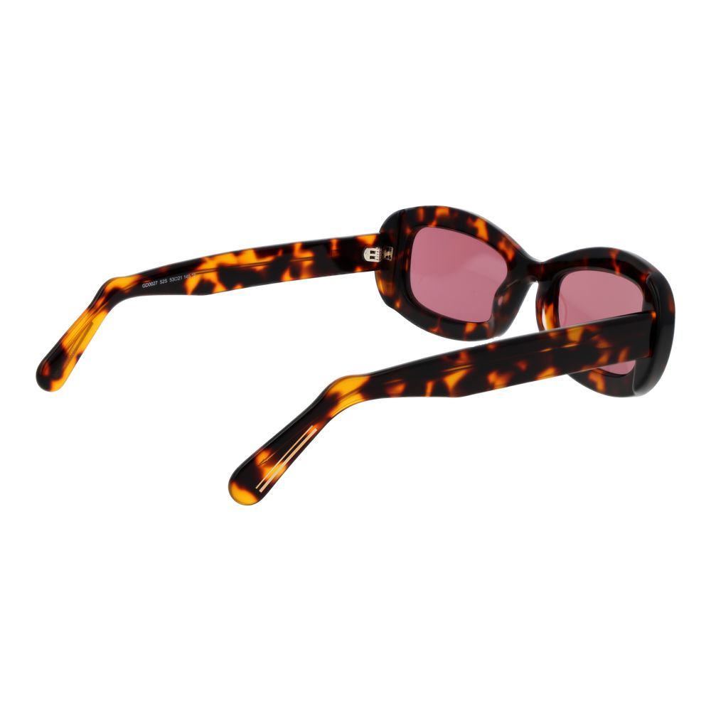 GCDS Brown Plastic Sunglasses - Timeless Luxury Accessory