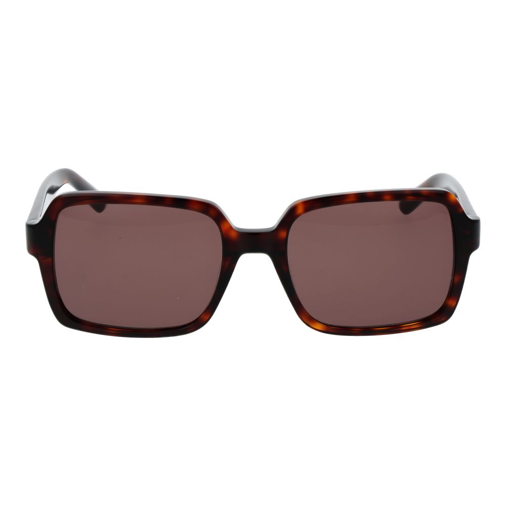 Elevate your style with GCDS Brown Plastic Sunglasses, a luxurious blend of exquisite craftsmanship and bold aesthetics, perfect for sun-soaked sophistication.