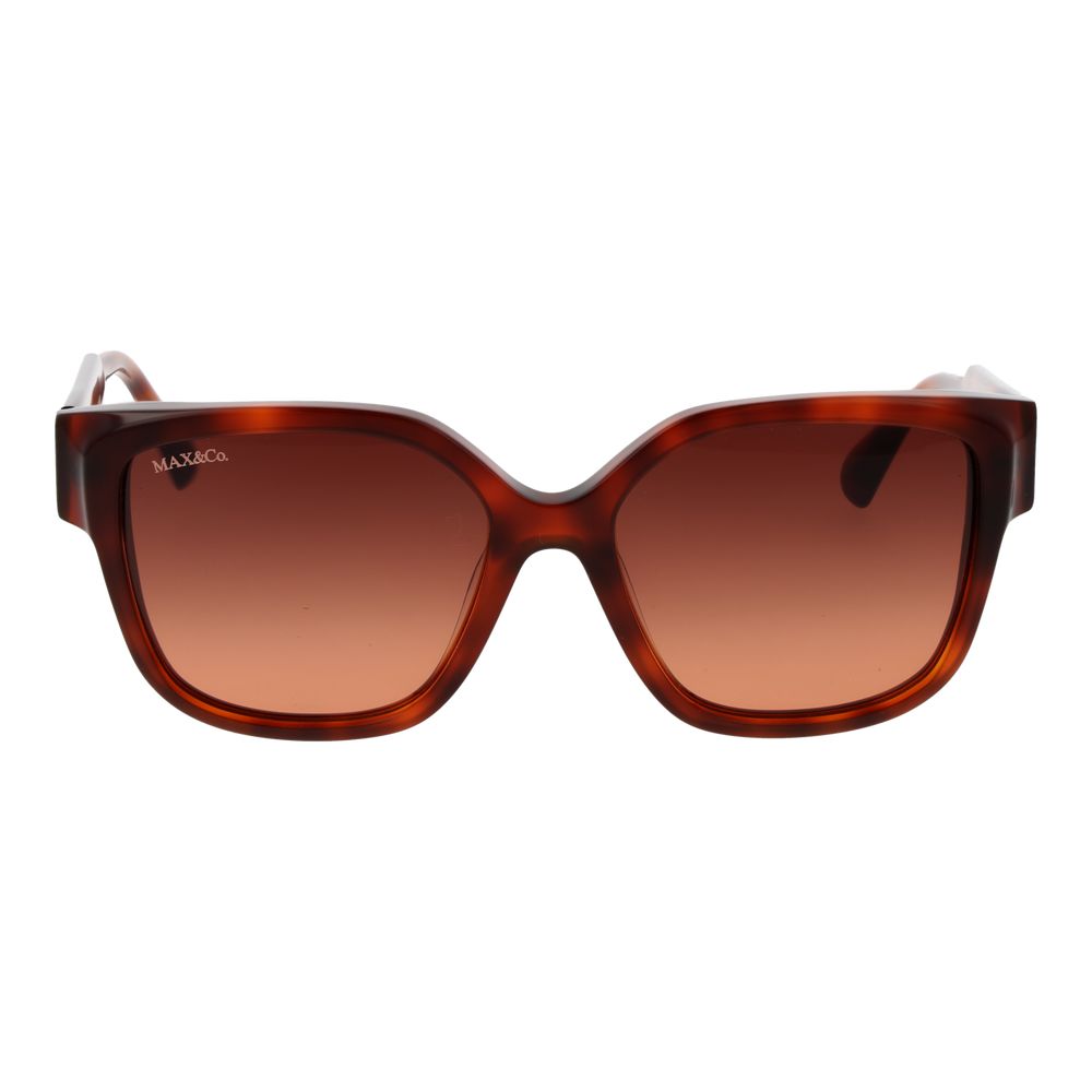 Max & Co Brown Plastic Sunglasses - Exquisite Luxury Eyewear
