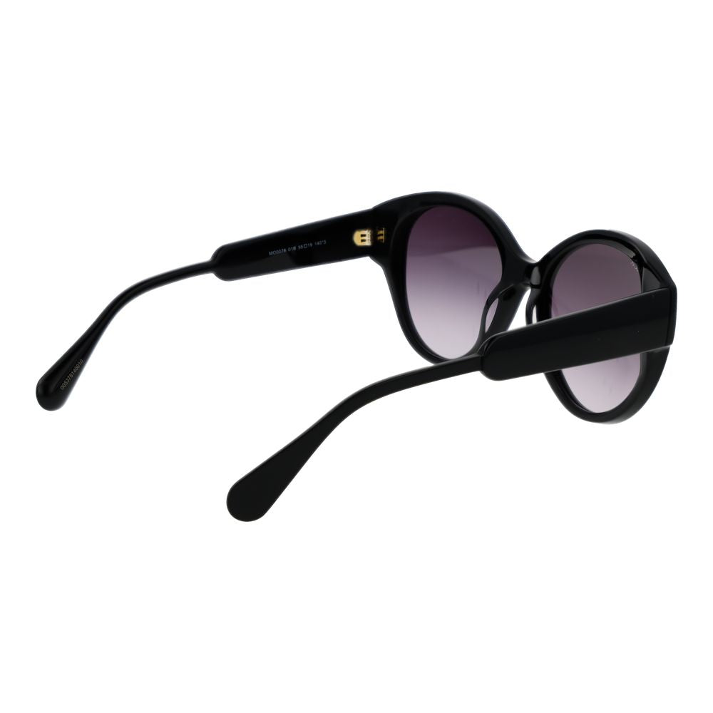 Discover the Max & Co Black Plastic Sunglasses, a luxurious statement of elegance and sophistication, designed for those who embrace refined glamour and timeless style.
