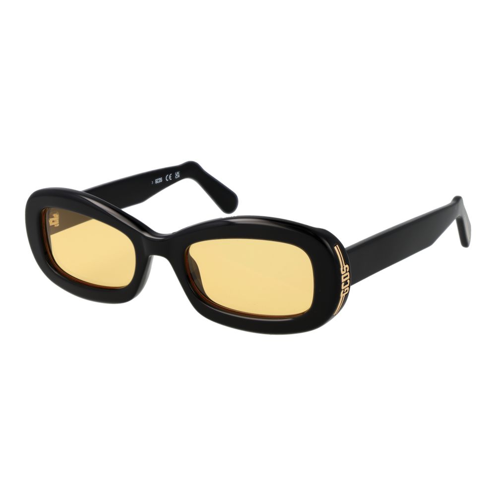 GCDS Black Plastic Sunglasses - Timeless Luxury Accessory