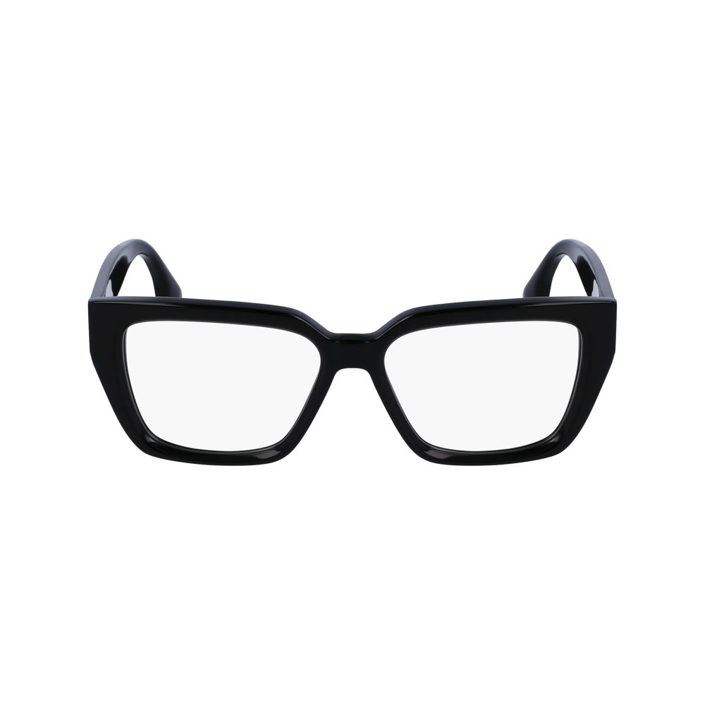 Discover the allure of Victoria Beckham's Black Plastic Glasses, where exquisite craftsmanship meets timeless elegance, perfect for the discerning individual.
