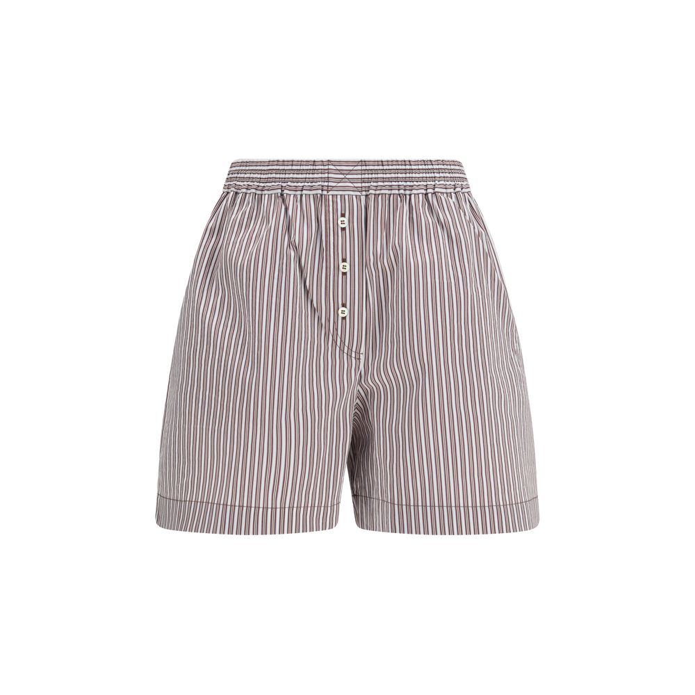 Brunello Cucinelli Multicolor Cotton Bermuda Shorts – Artisanal Luxury