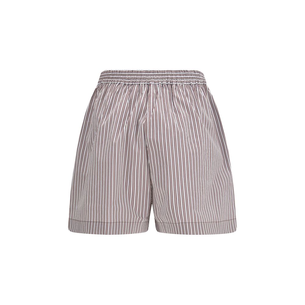 Brunello Cucinelli Multicolor Cotton Bermuda Shorts – Artisanal Luxury
