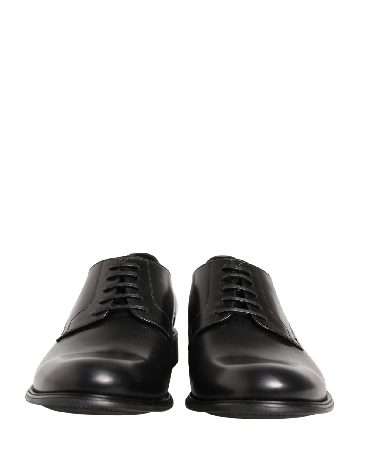 Indulge in the exquisite allure of Dolce & Gabbana's Black Calfskin Leather Derby Shoes, where timeless craftsmanship meets modern sophistication for the discerning individual.