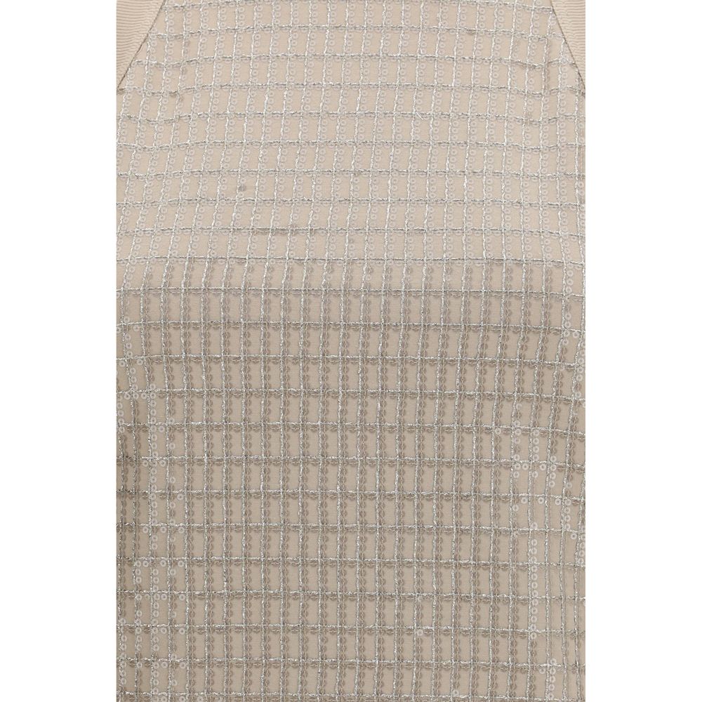 Brunello Cucinelli Beige Cotton T-Shirt - Exquisite Luxury Fashion