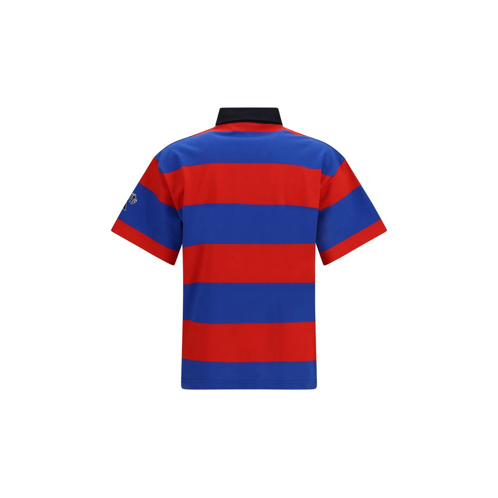 Discover the Palm Angels Multicolor Cotton Polo Shirt, a luxurious blend of 100% cotton and contemporary design, perfect for those who embrace bold elegance and refined style.