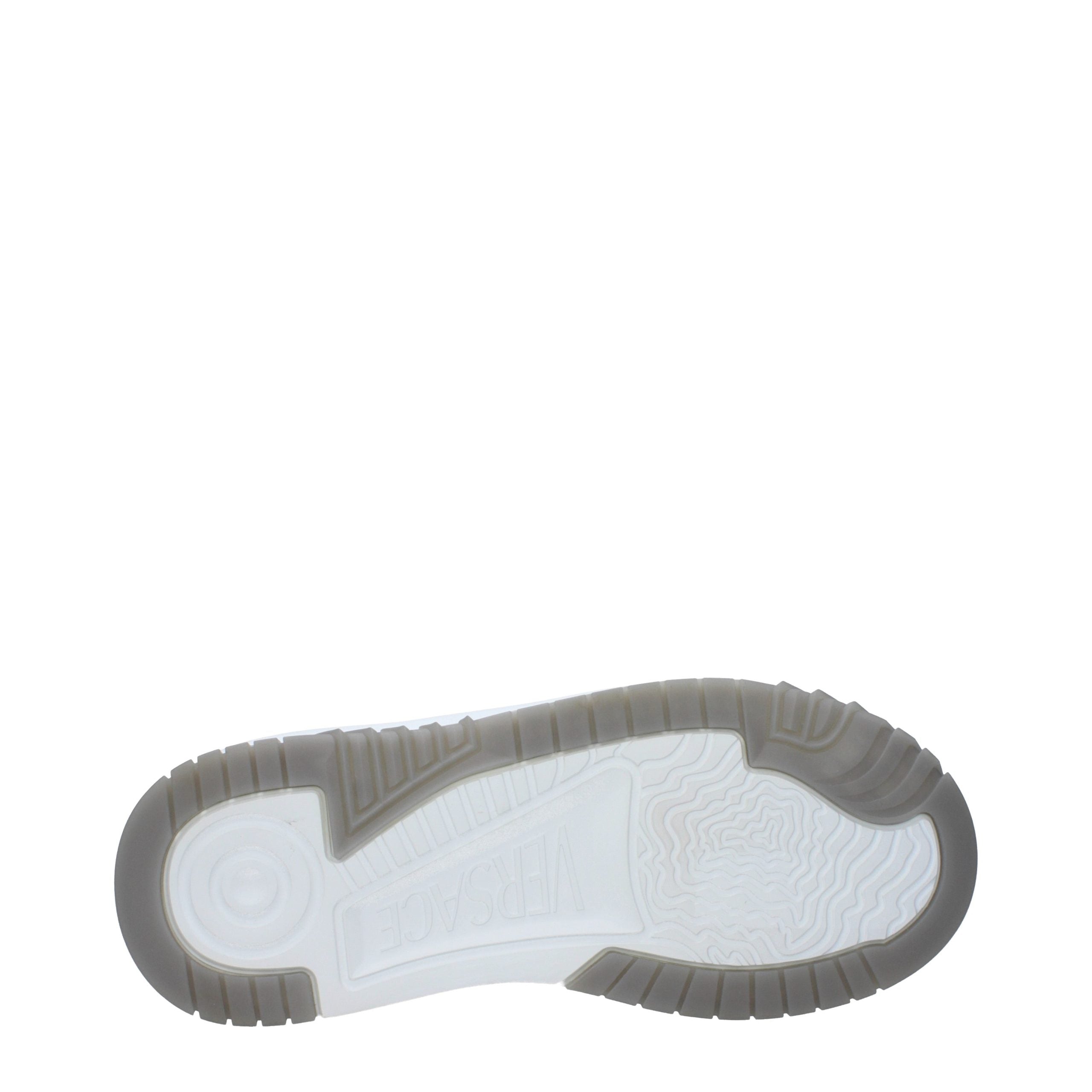 Versace Gray Leather Low Top Sneakers - Timeless Luxury Footwear