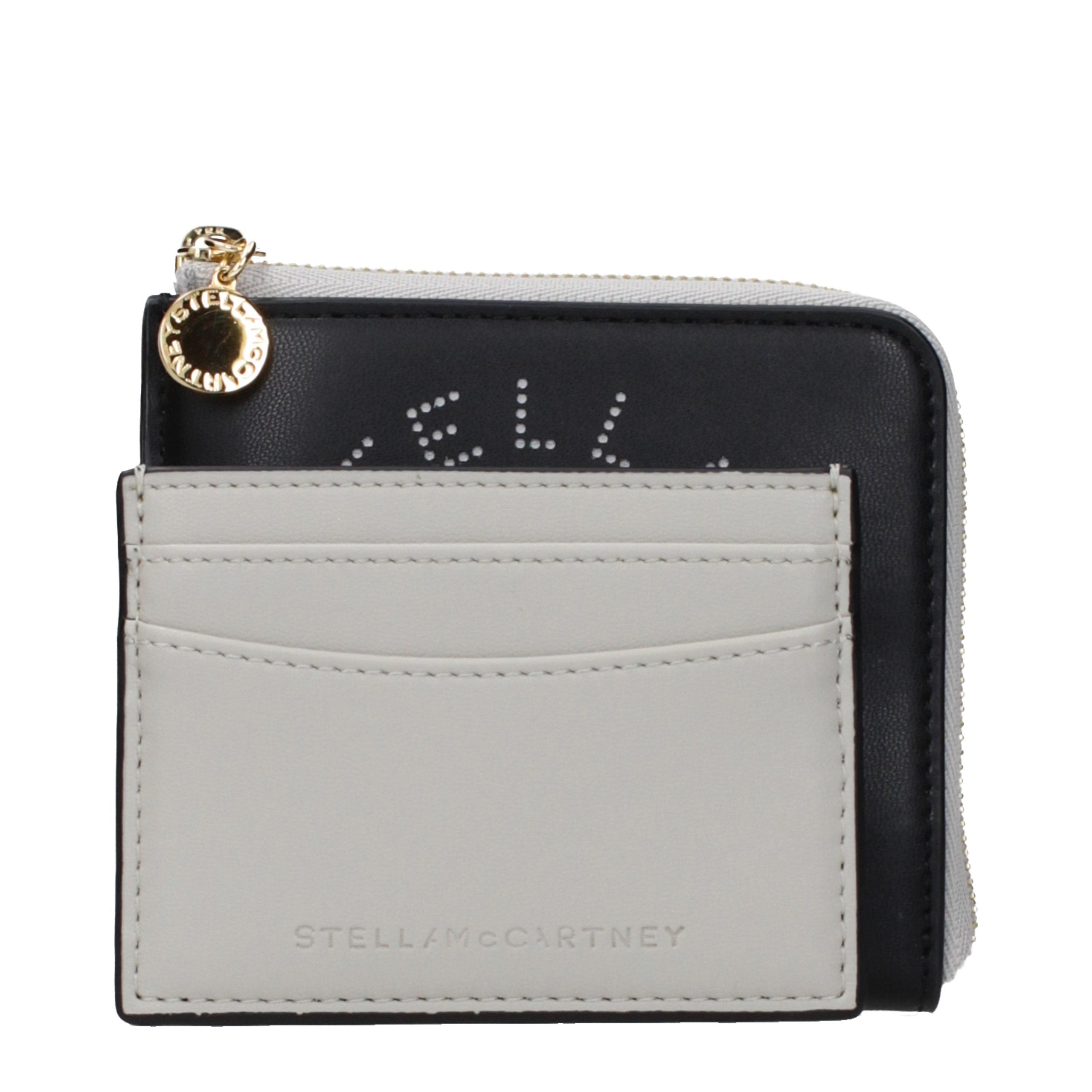 Elevate your style with the Stella McCartney Black Leather Wallet, a luxurious eco-friendly accessory that embodies sophistication and sustainable elegance for the discerning individual.