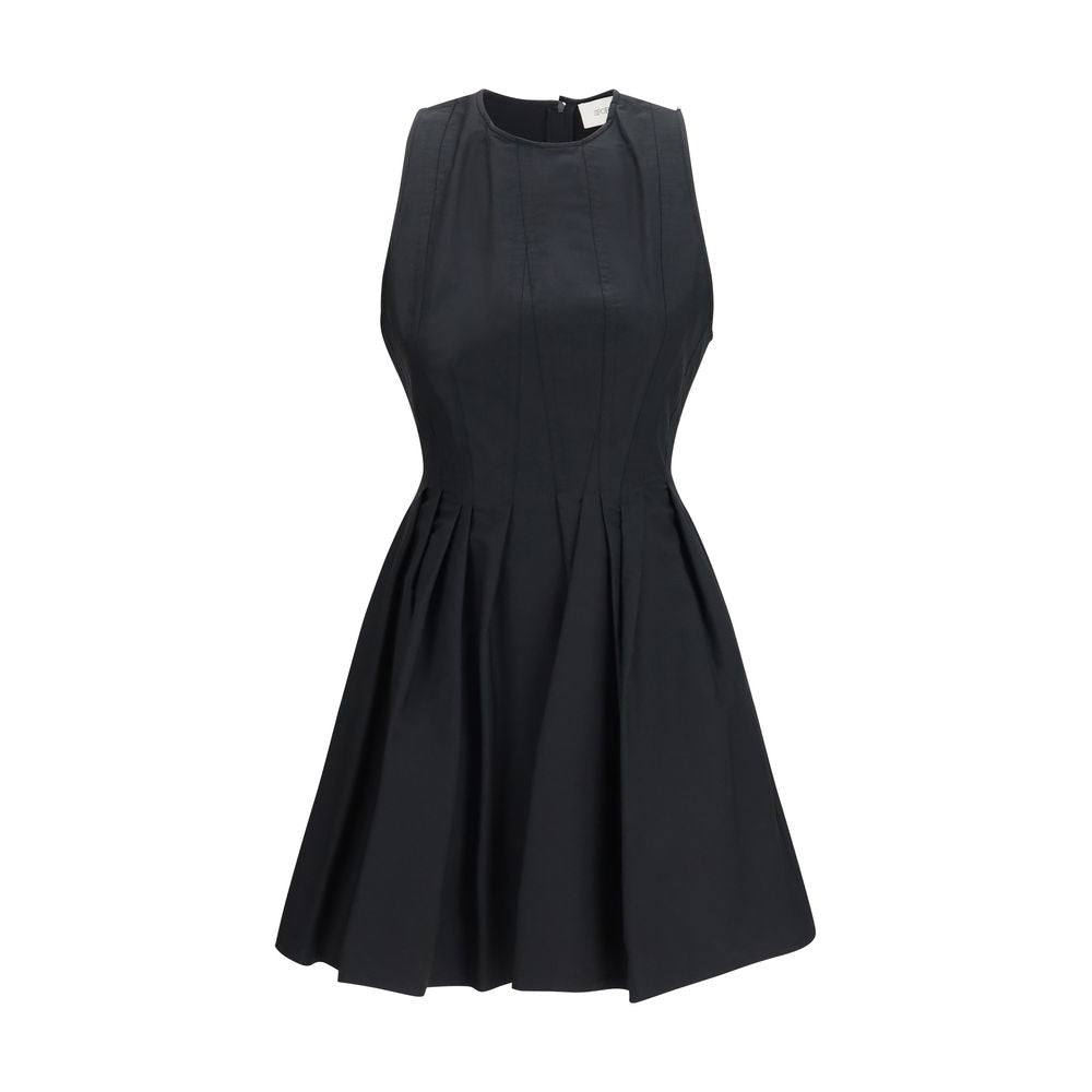 Max Mara Black Cotton Casual Dress - Timeless Elegance for All