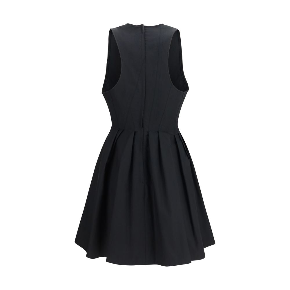 Max Mara Black Cotton Casual Dress - Timeless Elegance Awaits