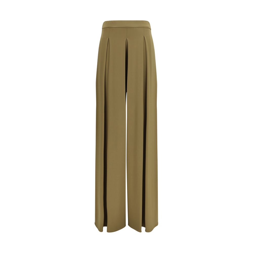 Max Mara Pure Bicolor Viscose Casual Pants - Effortless Elegance