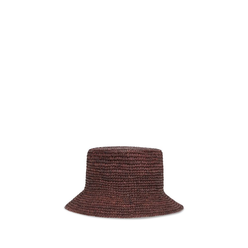 Vivienne Westwood Raffia Bucket Hat - Iconic Summer Elegance
