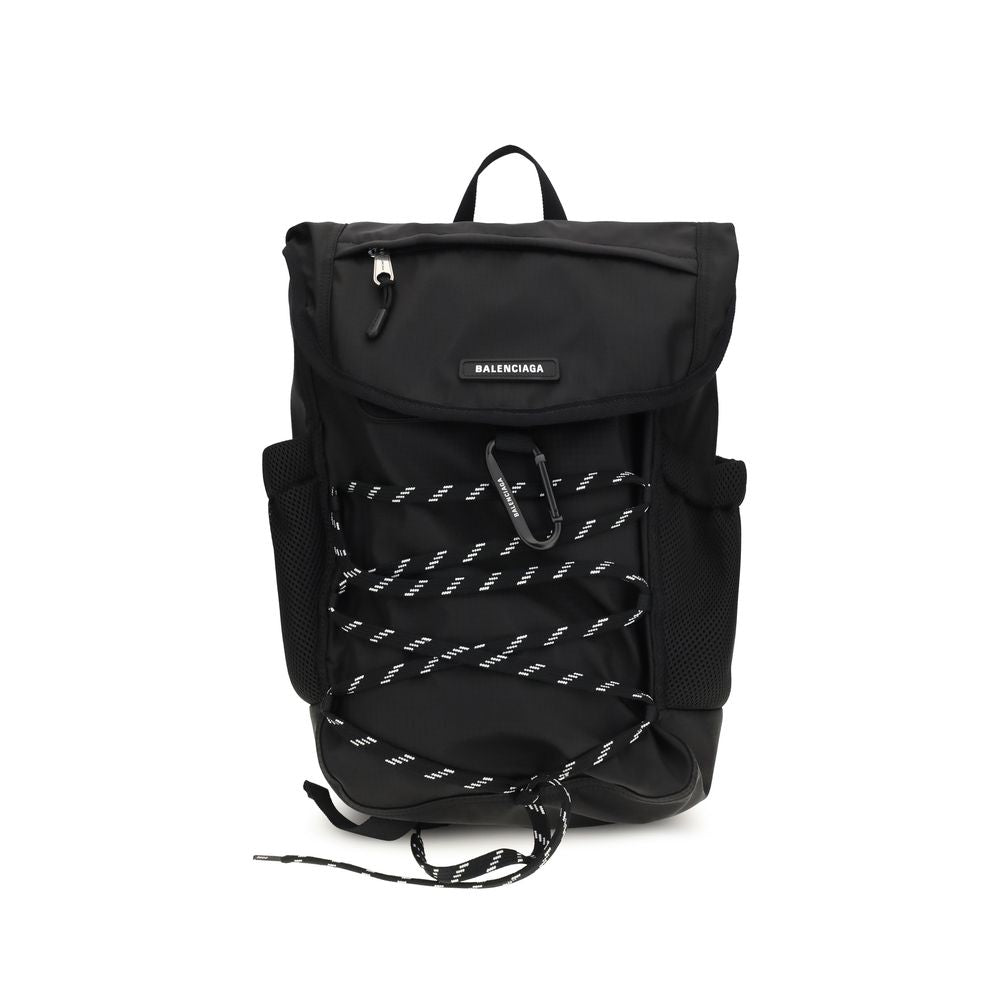 Elevate your style with the Balenciaga Black Nylon Shoulder Bag, a masterpiece of urban sophistication crafted from durable nylon, perfect for the discerning individual.