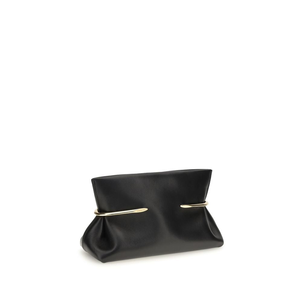 Givenchy Black Napa Leather Clutch Bag - Timeless Elegance