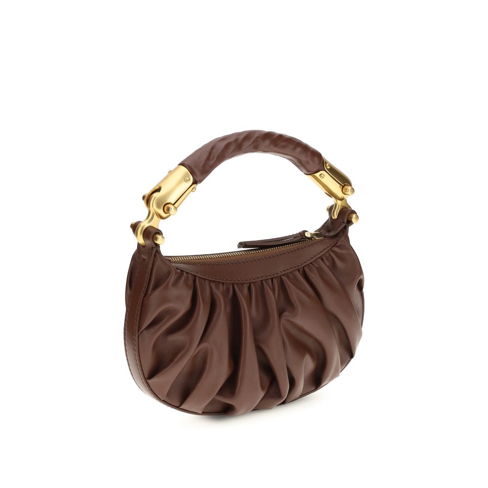 Balmain Ébène Mini Bag - Luxurious Calf Suede Elegance