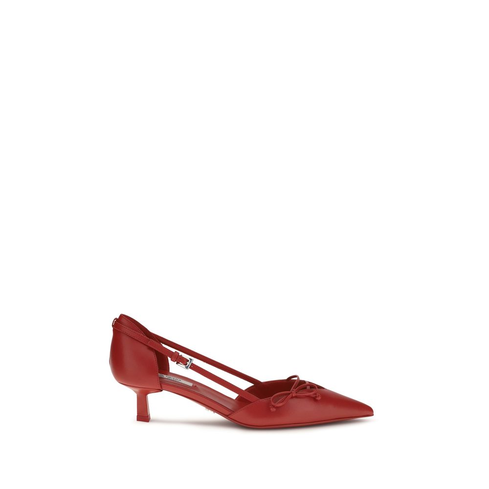 Prada Multicolor Goatskin High Heel Pumps - Luxurious Elegance