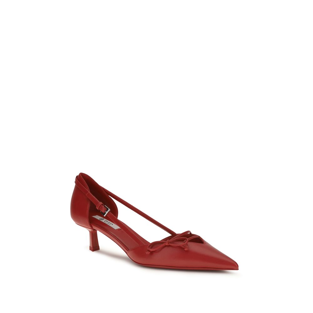 Prada Multicolor Goatskin High Heel Pumps - Timeless Elegance
