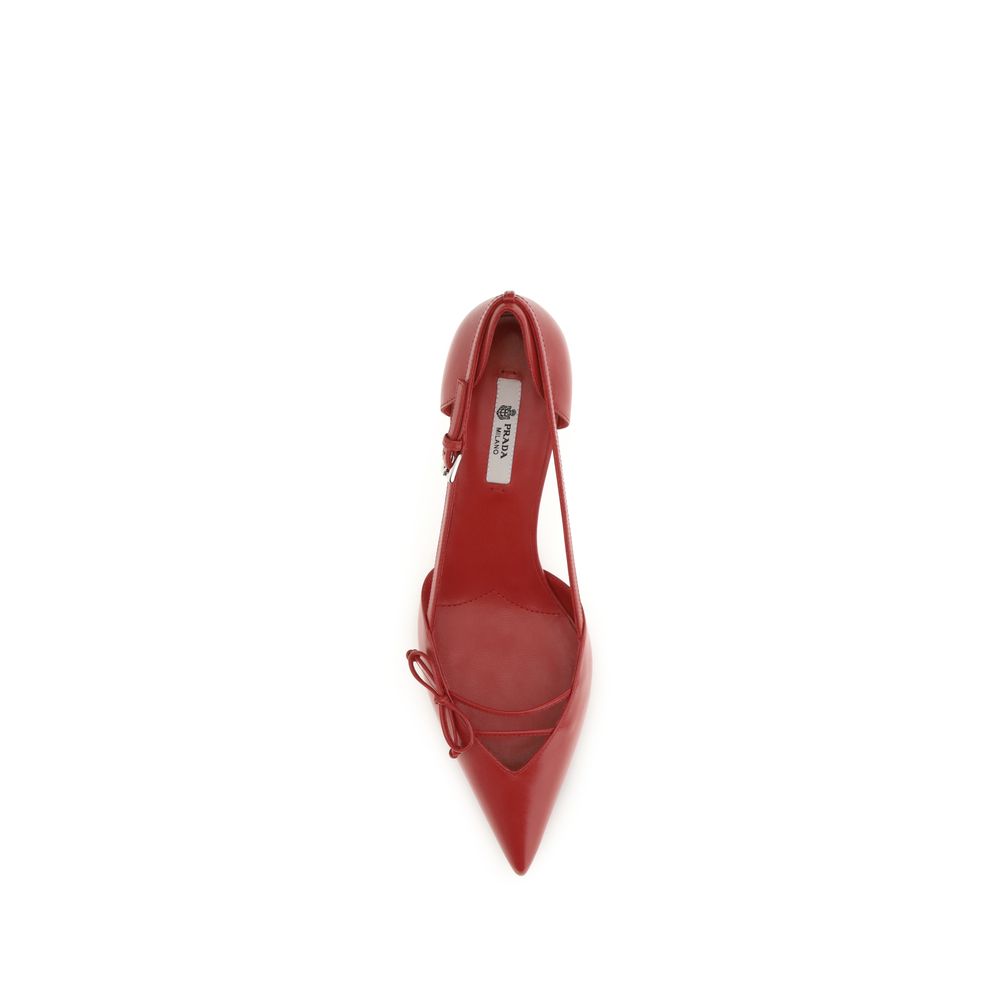 Prada Multicolor Goatskin High Heel Pumps - Timeless Elegance