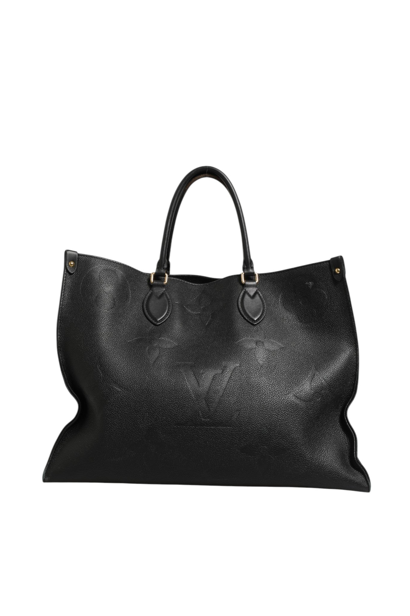 Elevate your style with the Louis Vuitton OnTheGo GM Monogram Empreinte Leather handbag, a symbol of timeless luxury and exquisite craftsmanship for the discerning individual.