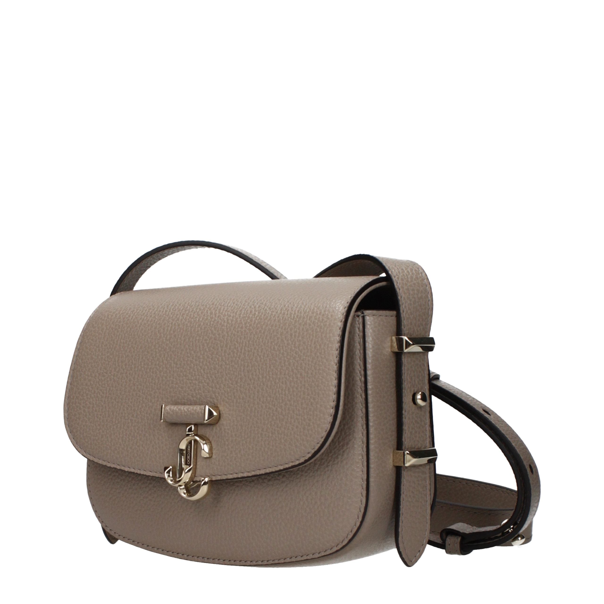 Discover the exquisite Jimmy Choo Gray Leather Crossbody Bag, a timeless masterpiece that embodies artisanal luxury and sophisticated elegance for every occasion.