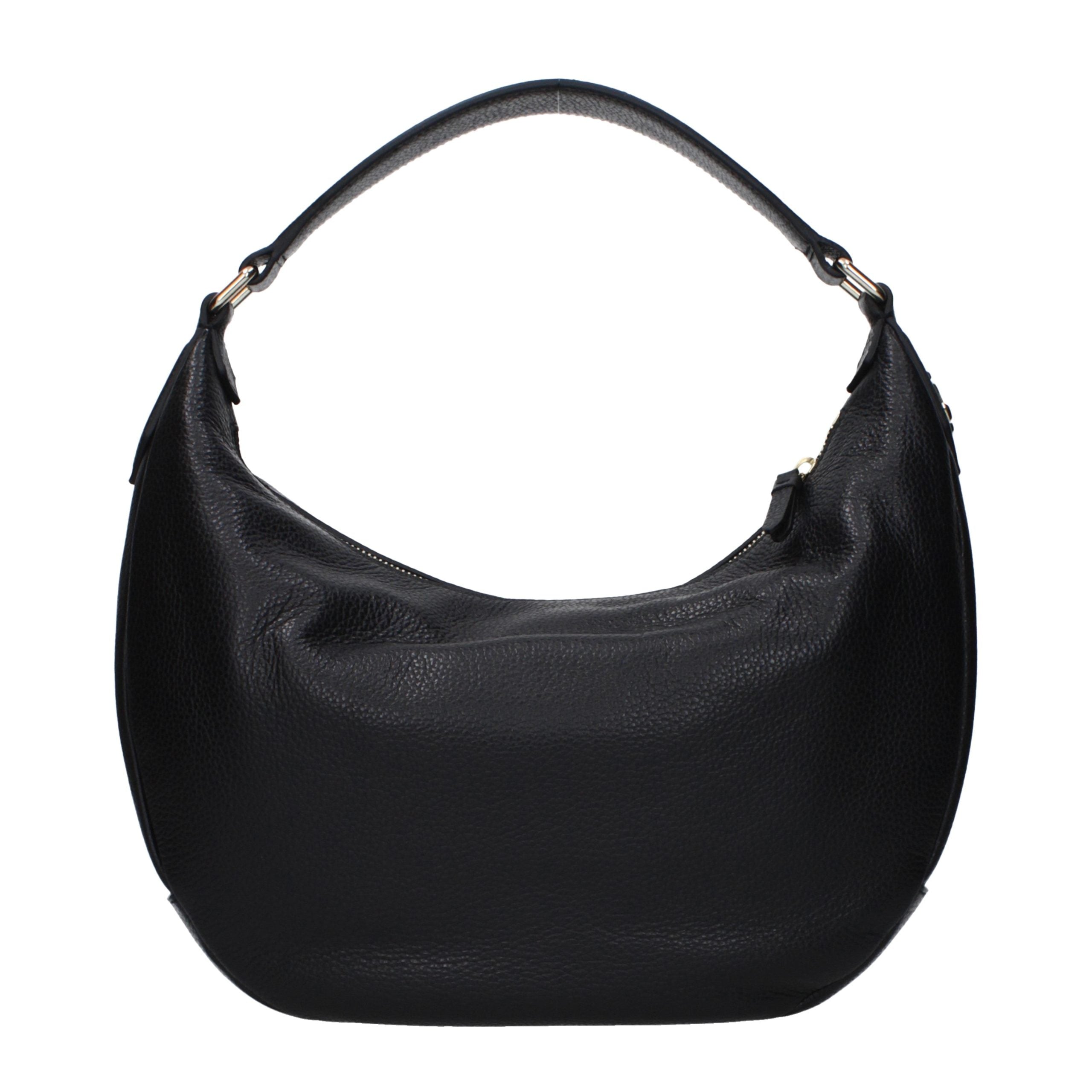 Indulge in the timeless elegance of the Jimmy Choo Black Leather Shoulder Bag, where exquisite craftsmanship meets luxurious design, perfect for any sophisticated occasion.