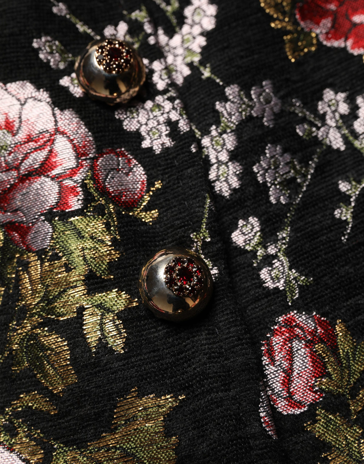 Dolce & Gabbana Floral Brocade Blazer Jacket - Timeless Luxury