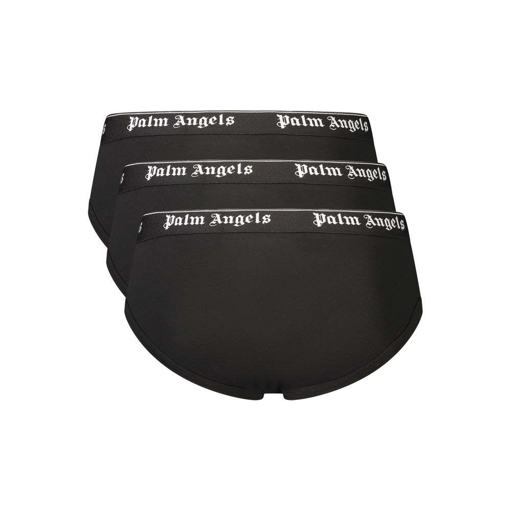 Palm Angels Black Cotton Menswear - Luxury Redefined Fashion