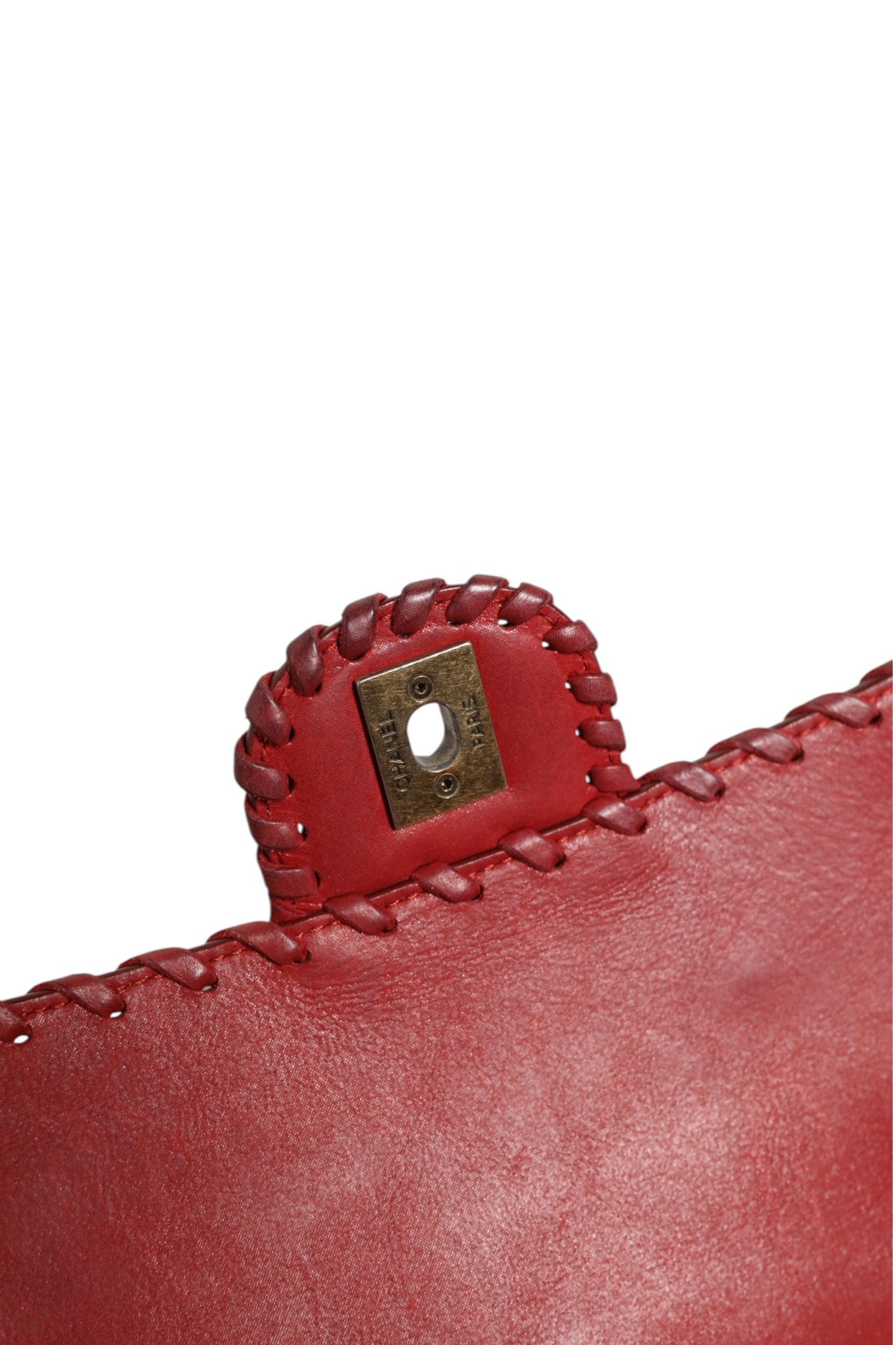 Chanel Mini Flap Bag - Artisanal Luxury Red Elegance