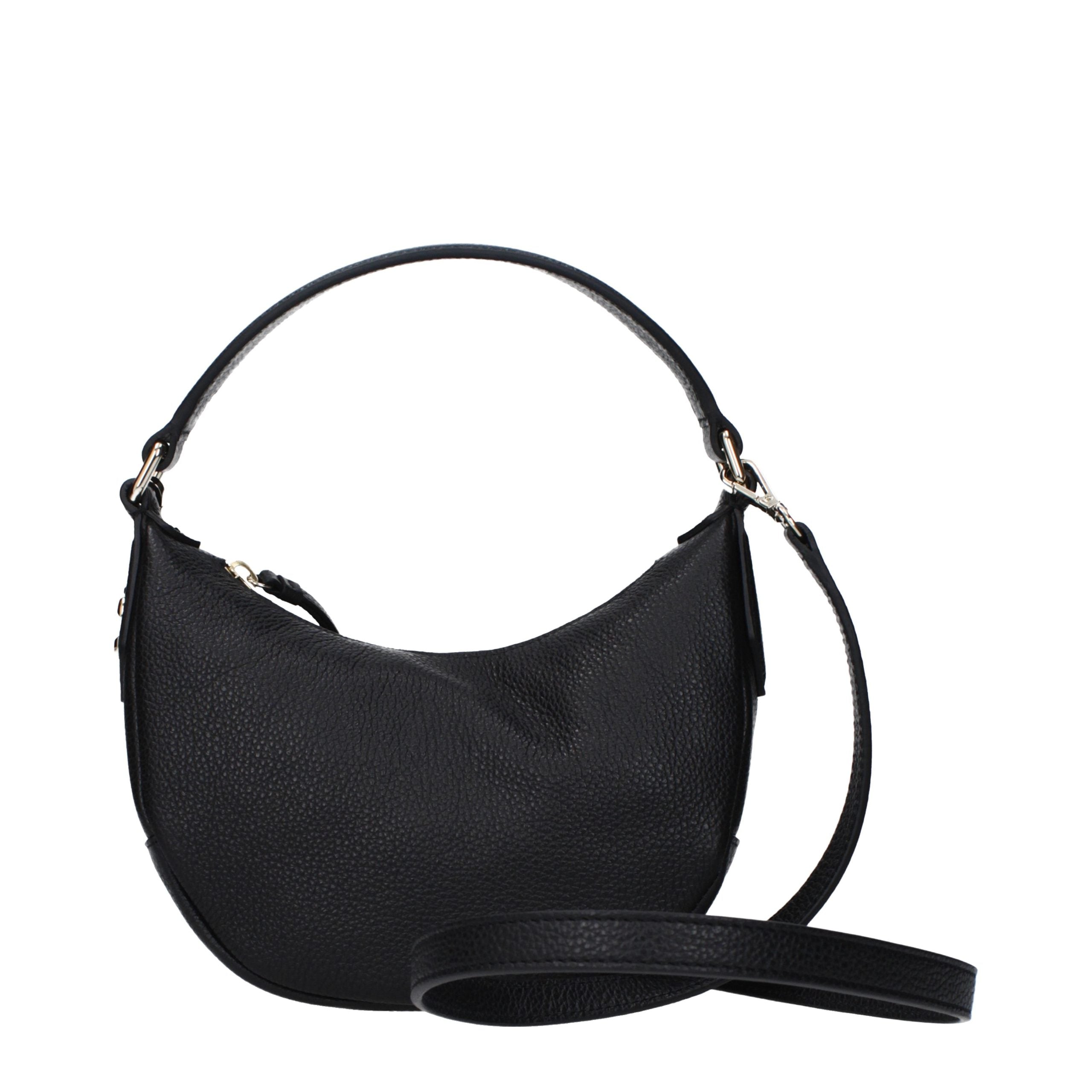 Indulge in the exquisite craftsmanship of the Jimmy Choo Black Leather Handbag, a timeless statement of luxury that elevates every moment with sophistication and allure.