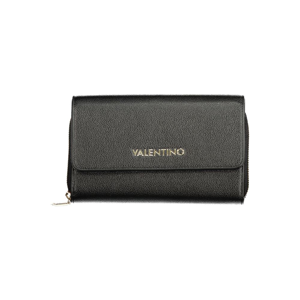 Valentino Black Polyethylene Wallet