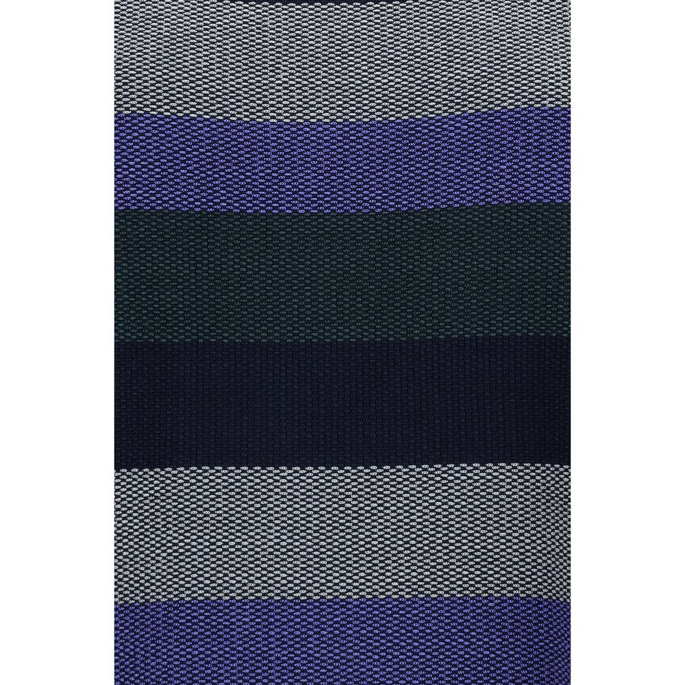 Giorgio Armani Blue Viscose Sweater - Artisanal Luxury Fashion