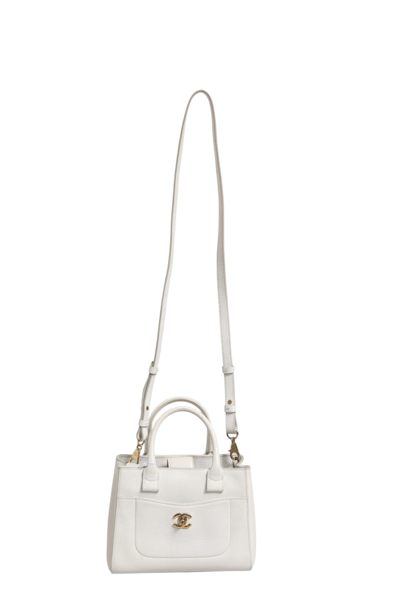 Discover the Chanel Neo Executive Tote, a symbol of refined elegance and impeccable craftsmanship, perfect for those who embody sophistication and style.