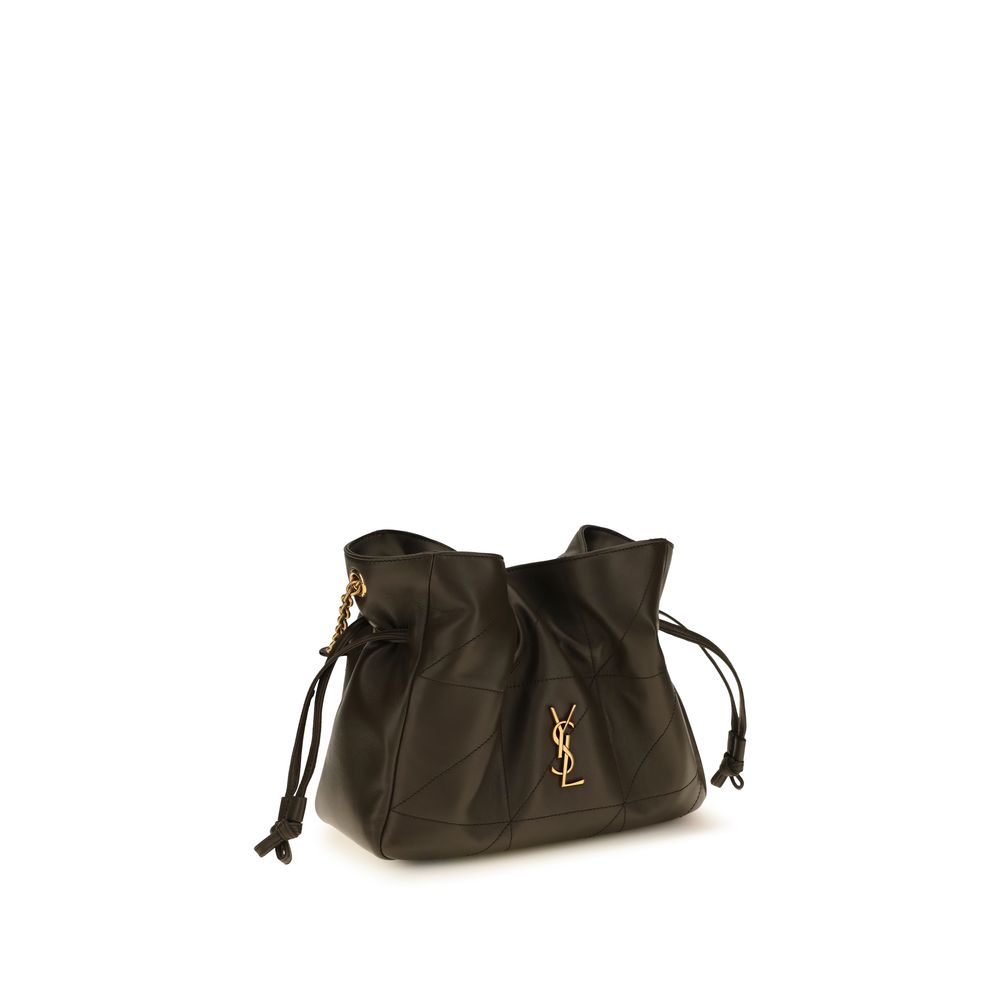 Saint Laurent Bicolor Lamb Shoulder Bag - Elegance Redefined