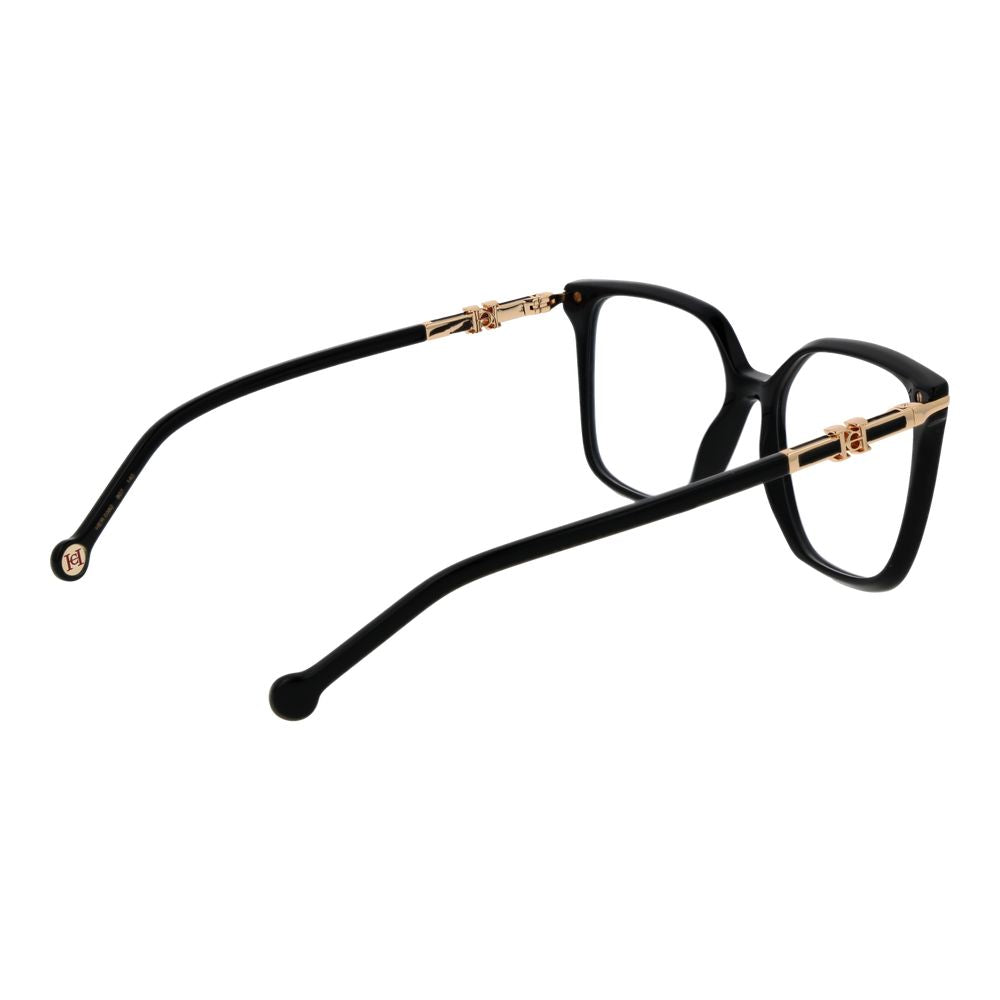 Carolina Herrera Black Acetate Glasses - Timeless Luxury Frames