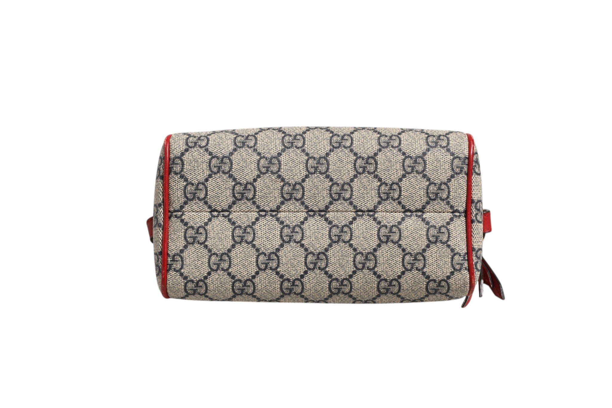 Discover the Gucci GG Supreme Mini Boston Bag, where exquisite craftsmanship meets timeless elegance, perfect for those who embody sophistication and style.