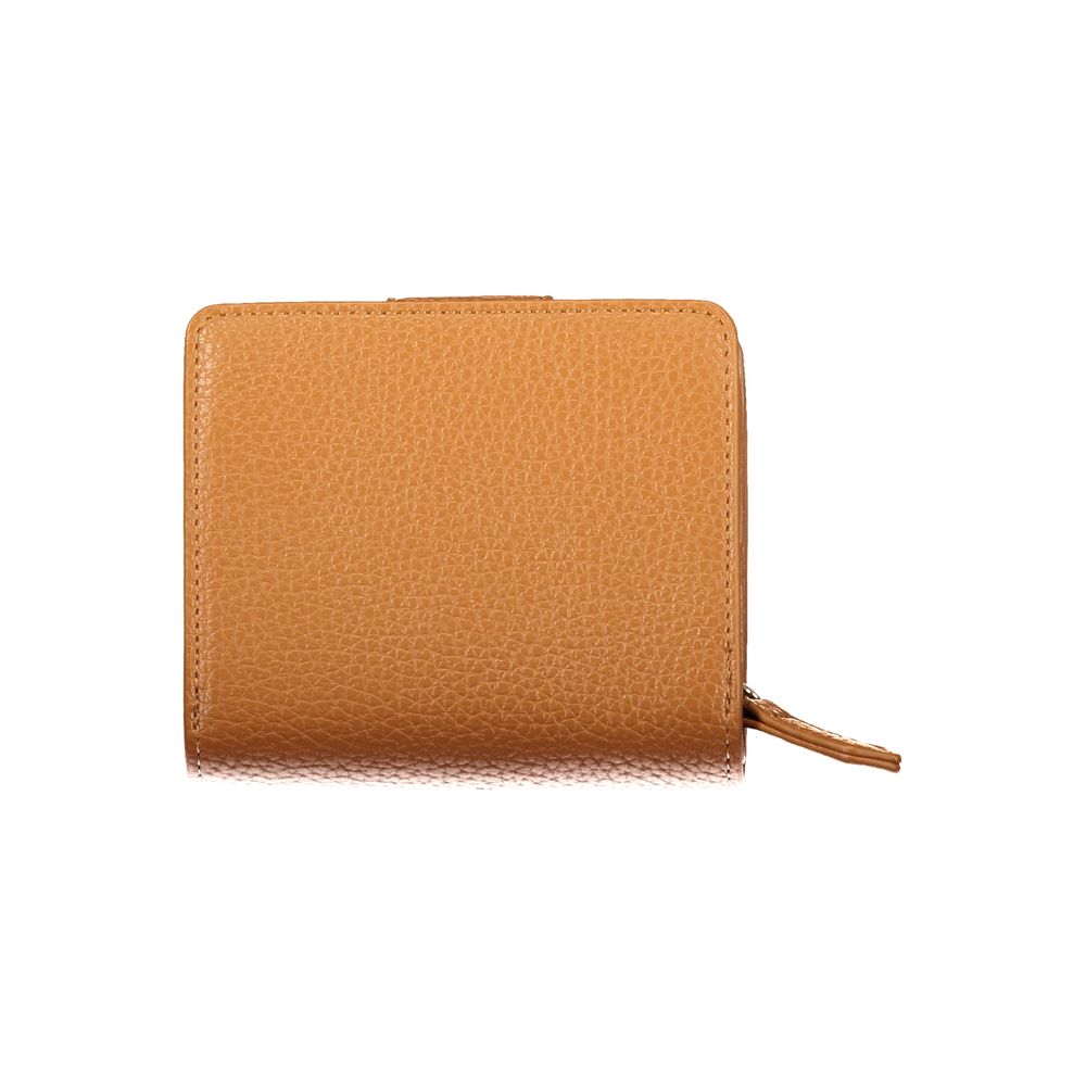 Valentino Brown Polyethylene Wallet