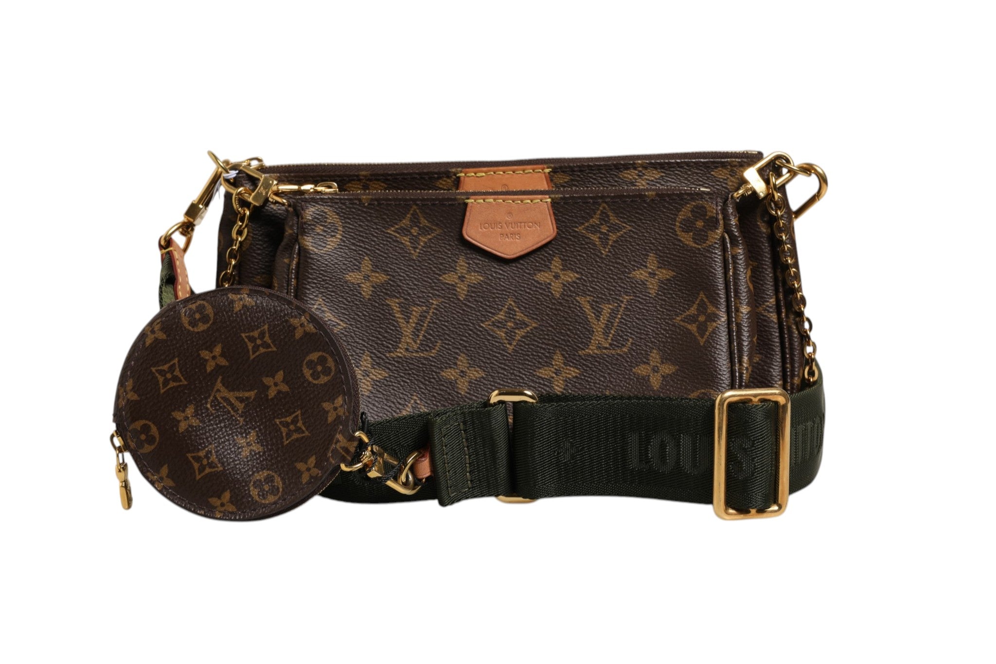 Elevate your style with the Louis Vuitton Monogram Multi Pochette Accessoires, a masterpiece of exquisite craftsmanship that embodies luxury and timeless elegance.