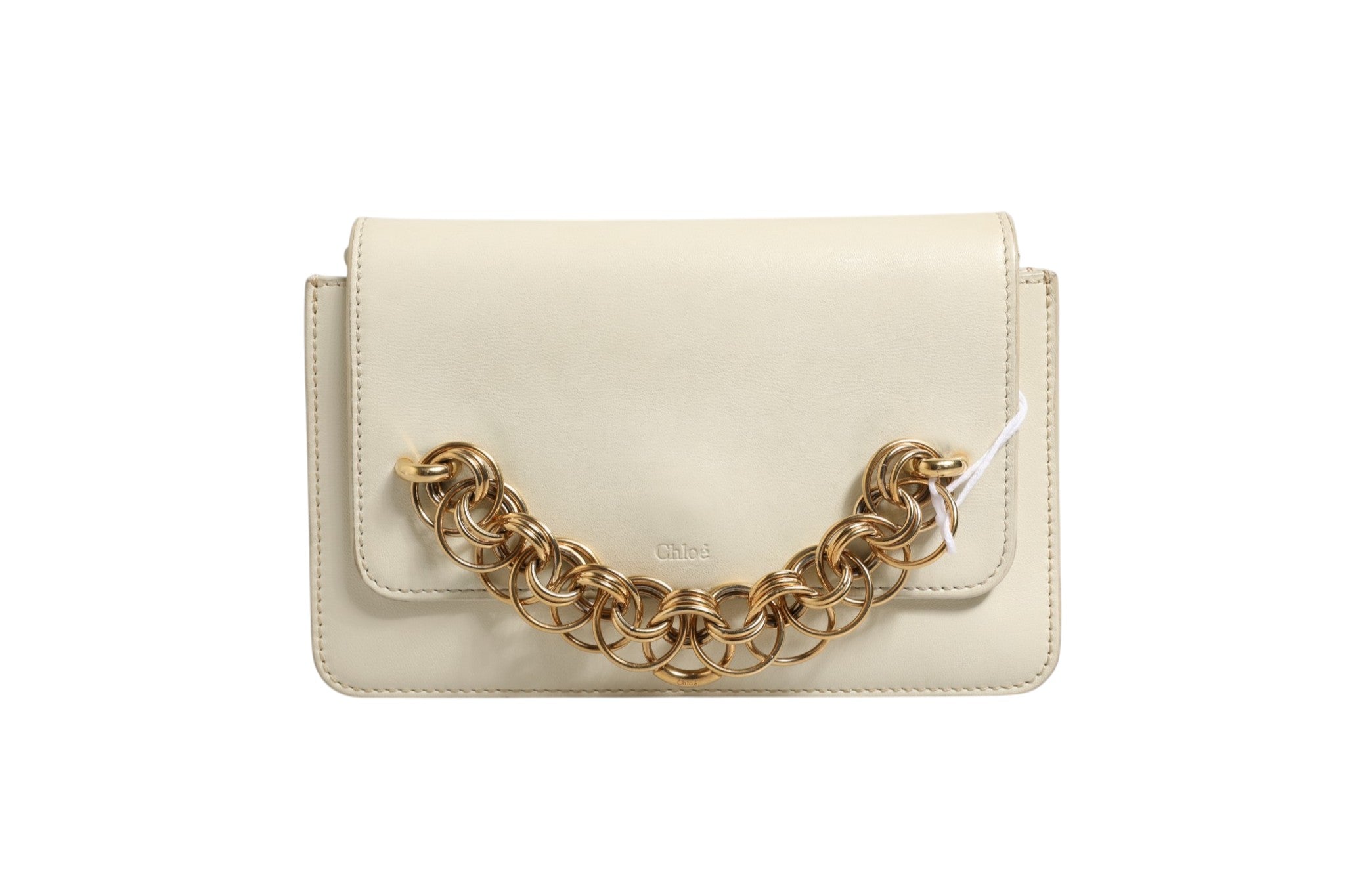 Discover the Chloé Drew Bijou Leather Clutch Small, a timeless piece of luxury that embodies sophistication and elegance, perfect for the discerning individual.