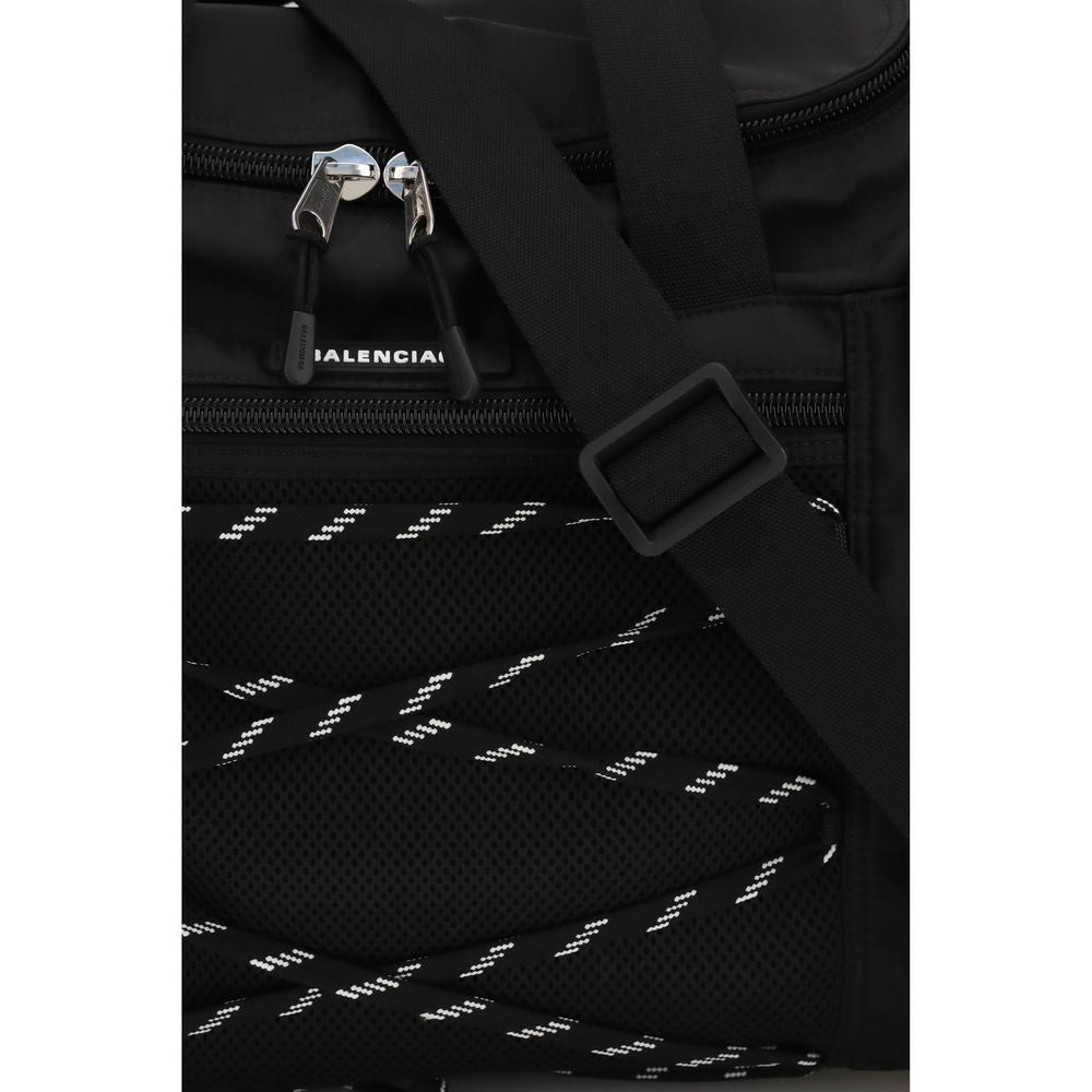 Balenciaga Black Calf Leather Shoulder Bag - Refined Couture