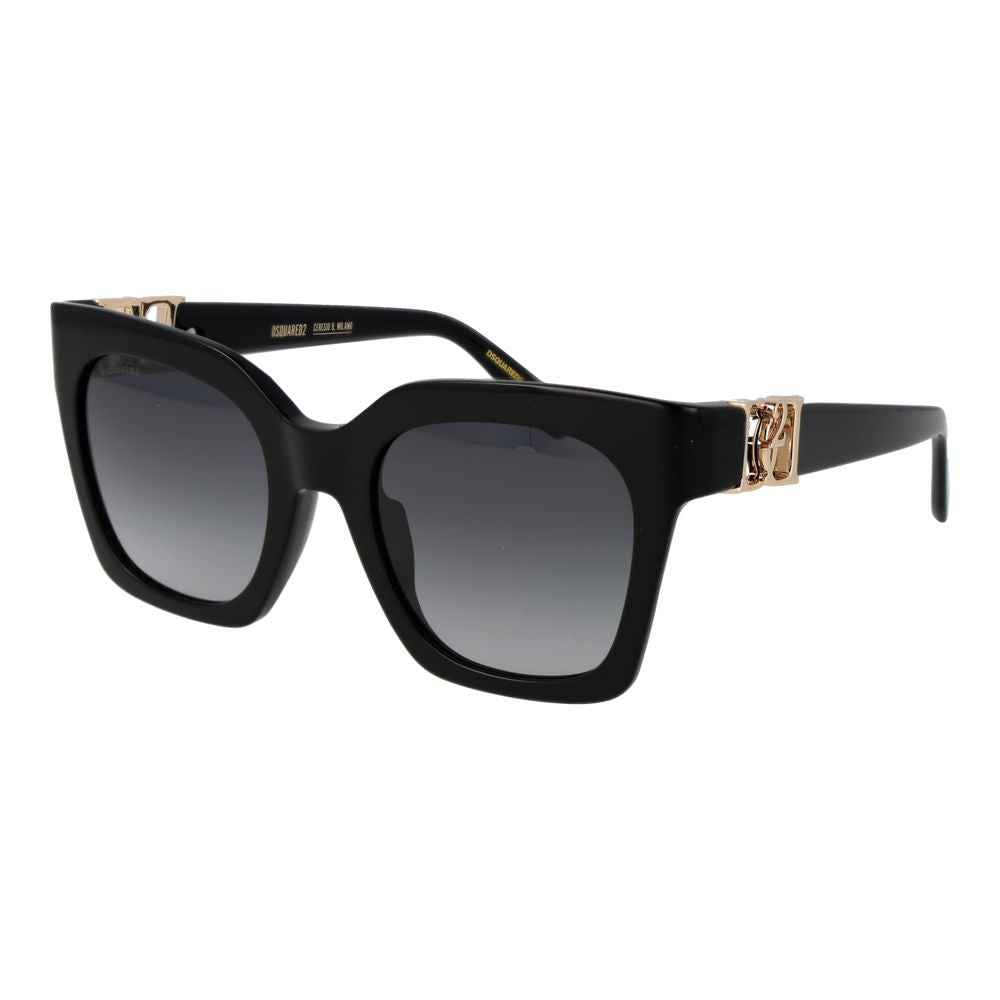 Dsquared² Black Acetate Sunglasses - Designer Luxury Eyewear