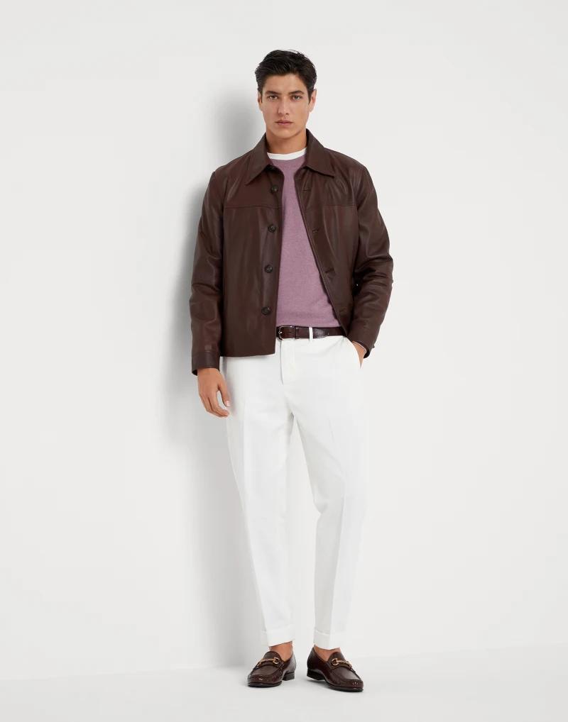 Brunello Cucinelli Bicolor Cashmere Sweater