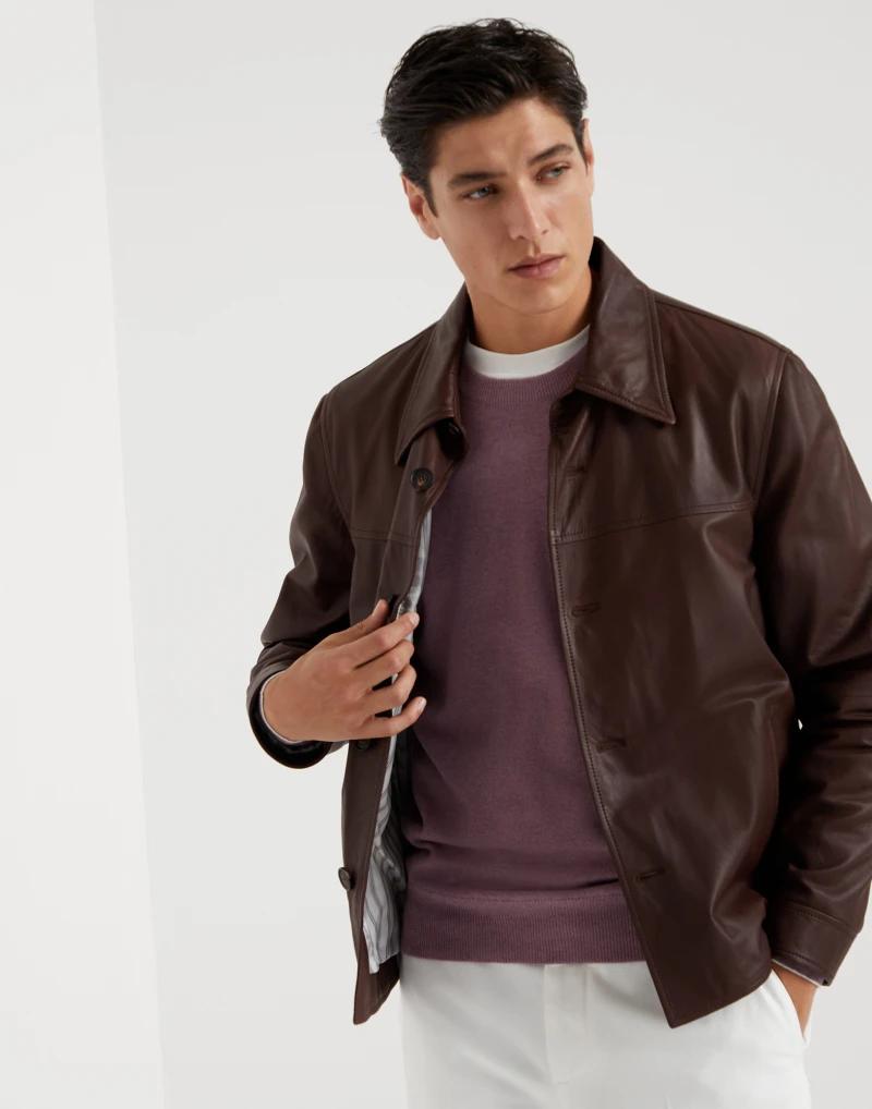 Brunello Cucinelli Bicolor Cashmere Sweater