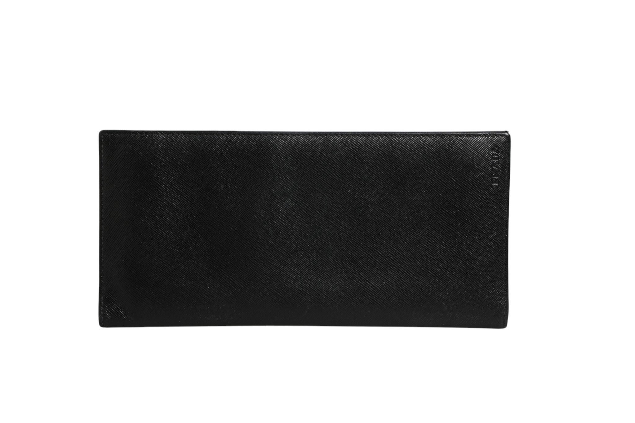 Discover the Prada Saffiano Leather Slim Card Holder Wallet, where exquisite craftsmanship meets timeless elegance, perfect for those who embody sophistication and luxury.