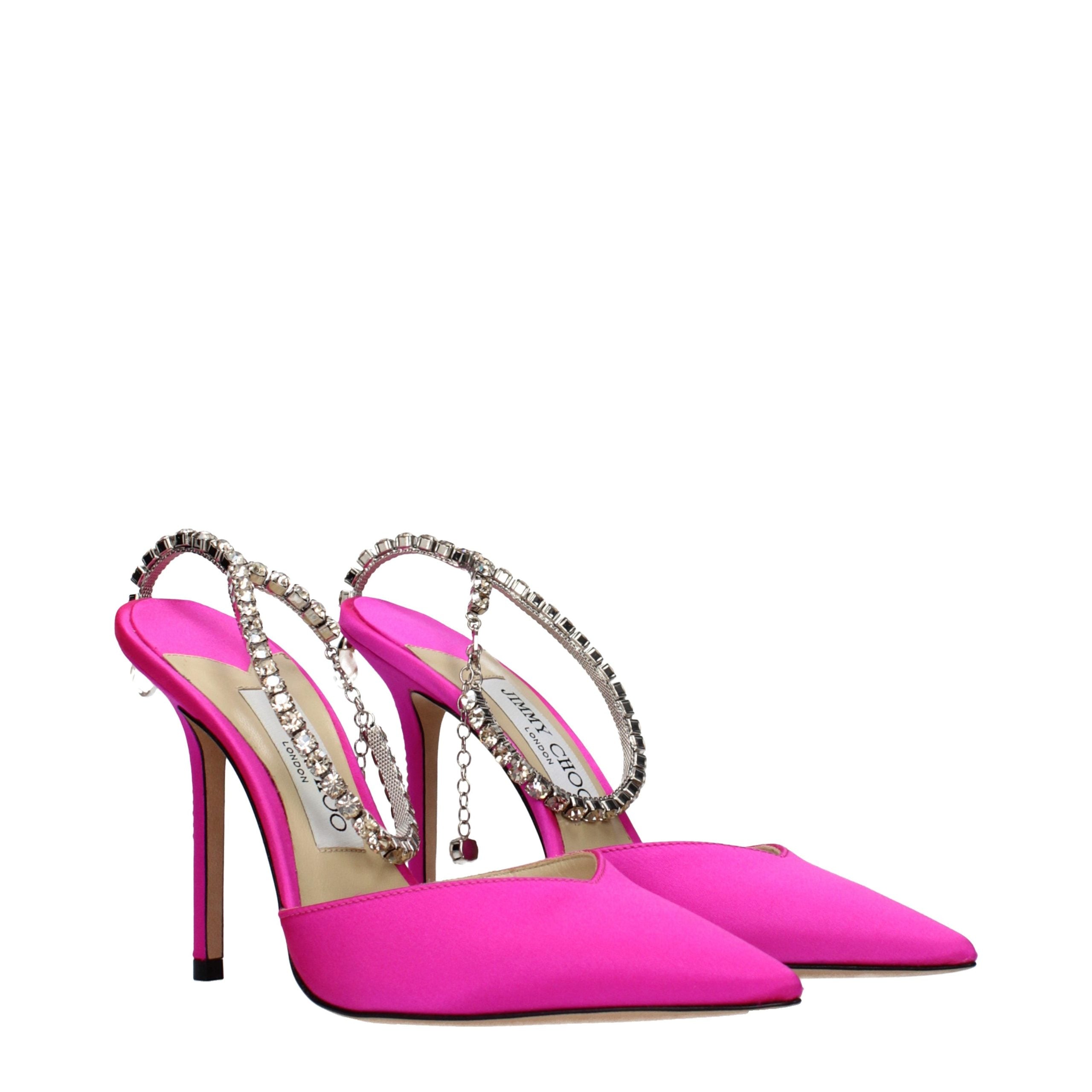 Elevate your elegance with Jimmy Choo Pink Satin Stiletto Heel Sandals, a luxurious blend of exquisite craftsmanship and timeless allure, perfect for any sophisticated occasion.